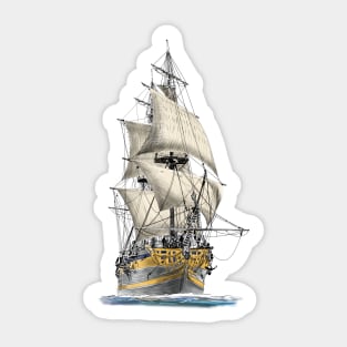 Segelschiff Sticker